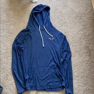 Hollister Navy Blue Sweatshirt Large